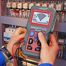 NOYAFA NF-826 Underground Cable Tester Locator Circuit Tracer Metal Pipe Detector Wire Tracker Tool Detects Wall\Underground Wires, Cables, Water and Gas Pipeline Paths