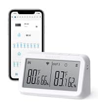 INKBIRD IBS-P01R 2nd Generation Wireless Floating Pool Thermometer Easy to Read for Hot Tub, Compatible with Gateway IBS-M1 and IBS-M2