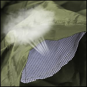 Riding Lawn Mower Cover, Heavy Duty 600D Oxford Outdoor Tractor Cover Waterproof UV Protection Lawn Mower Cover Fit Decks up to 54" with Elastic Cord & Storage Bag, Green