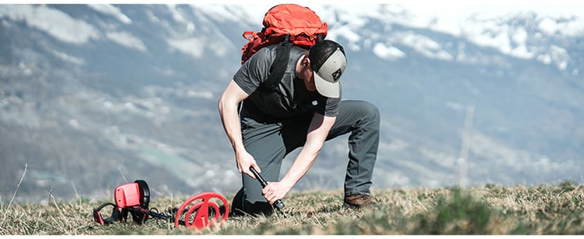 PANCKY Metal Detectors for Adults Waterproof, Professional Higher Accuracy Gold Detector with LCD Display, 5 Mode, Advanced DSP Chip 10" Coil, PK0075