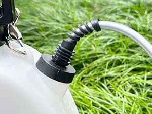 Battery Powered Sprayer 3.2 Gallon, VAXMAY Backpack Sprayer with 3 Adjustable Speeds, Battery Indicator, 5 Mist Nozzles, 41" Retractable Wand, USB Rechargeable Weed Sprayer for Lawn Garden Yard