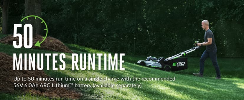 EGO Power+ Electric Lawn Mower, Self-Propelled Cordless, Battery and Charger Not Included - LM2110SP