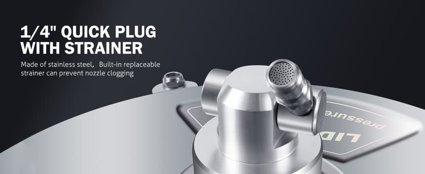 14" Pressure Washer Surface Cleaner with 4 Wheels - Stainless Steel Surface Cleaner for Pressure Washer Attachment for Concrete, Patio, Sidewalk, Deck and Driveways - PWS14