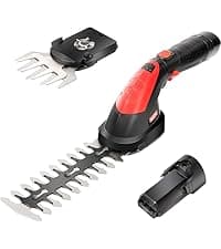 MZK 2-in-1 Cordless Pole Saw & Mini Chainsaw with 3 Replacement Chain, 20V Battery Pole Chainsaw, 4.5" Cutting Capacity, 13ft Reach Pole Saw for Tree Trimming(Battery and Fast Charger Included)
