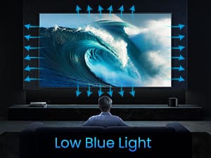 GROVIEW Projector, 15000lux 490ANSI Native 1080P WiFi Bluetooth Projector, 300'' Video Projector, Supports 4K & Zoom, 5G Sync, Compatible with HDMI USB/ AV/ Smartphone/ Pad/ Laptop/ DVD/ TV Stick/ PS5