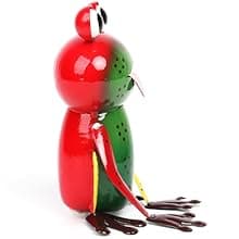 Metal Garden Decor Yard Art for Outside Set of 2 Cute Big Frogs Lawn Patio Ornaments Backyard Decorations Garden Gifts for Mom - (Yellow,Green)