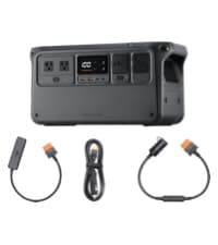 DJI Power 1000 Portable Power Station with Protective Storage Bag, 1024Wh LiFePO4 Battery, 2200W Solar Generator, Home Backup, 4-in-1 Fast Charging, 23db Ultra-Silent, Camping & RVs, Off-grid