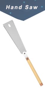10 Inch Heavy Duty Pruning Saw, Folding Hand Saw with SK5 Curved Blade, Triple-cut Razor Teeth Used for Trees Wood Cutting Camping Gardening Work, Hiking, Landscaping, Tree Trimming