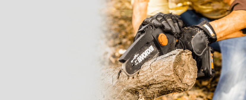 Worx Nitro 20V 5" Cordless Brushless Chainsaw 2.0 Ah Battery and Charger Included WG325