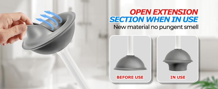 2Pack Toilet Plunger with Holder,Plungers for Bathroom with Holder, Toilet Plunger with Cover,Bathroom Plunger,Bathroom Decor,Bathroom Accessories,Toilet Bowl Cleaners,White