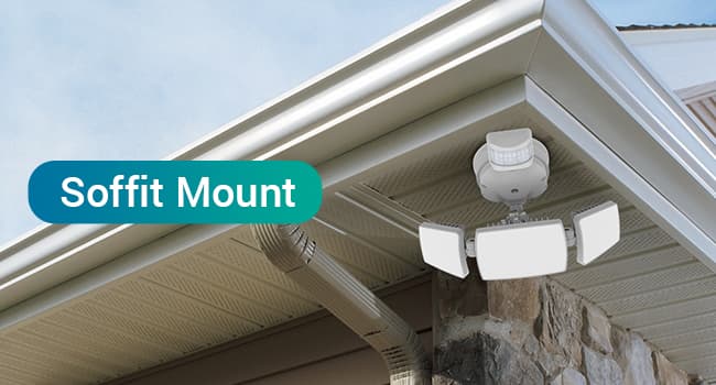 USTELLAR 2 Pack 50W Smart Outdoor LED Security Light Tunable White 2700K-6500K Motion Sensor Exterior WiFi Flood Light Fixture Alexa Warm Wired Floodlight Google Outside Spotlight House Yard Garage