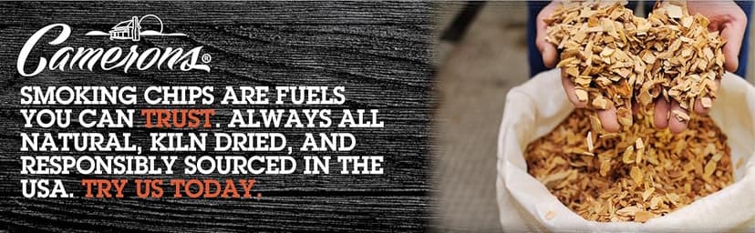 Camerons All Natural Extra Fine Oak BBQ Wood Chips for Smokers (1 Pint, 0.473 L) - Kiln Dried Wood Sawdust Shavings for Cocktail Smoking Guns, Stovetop Smokers, Smoke Boxes - Barbecue Grilling Gifts