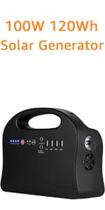 EnginStar Portable Power Station 300W 296Wh Battery Bank with 110V Pure Sine Wave AC Outlet for Outdoors Camping Hunting and Emergency, 80000mAh Backup Battery Power Supply for CPAP