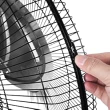 BILT HARD 3900 CFM 18" High Velocity Pedestal Oscillating Fan, 3-Speed Heavy Duty Metal Standing Shop Fan with Aluminum Blades for Commercial, Residential, and Garage, UL Listed