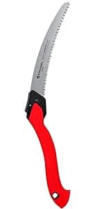 Corona Tools 10-Inch RazorTOOTH Folding Saw | Pruning Saw Designed for Single-Hand Use | Curved Blade Hand Saw | Cuts Branches Up to 6" in Diameter | RS 7265D