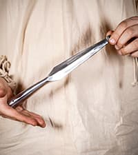 Medieval Spear Head Hand Forged from Carbon Steel Functional Viking Spearhead Combat Battle Ready Armor Hunting Lozenge Throwing Spearhead LARP SCA