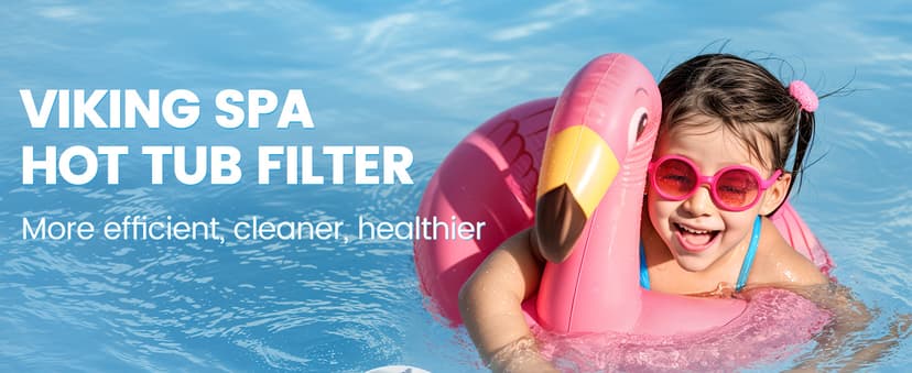 6CH-940 Spa Filter Cartridge Replacement for Unicel, Pleatco PWW50P3, Filbur FC-0359, Aber 03FIL1400, Waterway 817-0050 Front Access Skimmer, Viking Pool Hot Tub Filter Screw SAE Thread Filter 2 Pack