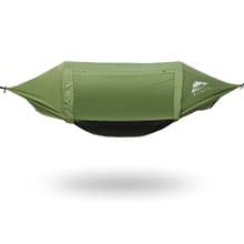 Camping Hammock Tent with Mosquito Net & RainFly, 3 in 1 Waterproof Lightweight Portable Sleeping Hammock Bug, Travel Outdoor Gear with Tree Strap Swing, for Hiking Patio Expedition