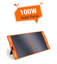 EBL Portable Power Station 300, 110V/330W Pure Sine Wave Solar Generator (Solar Panel Not Included) - Peak 600W Backup Lithium Batteries AC Outlet for Blackout Outdoors Camping Hunting Travel