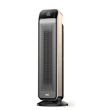 Dreo Space Heater, Portable Electric Heaters for Indoor Use with Thermostat and Remote, 2024 Upgraded, Digital Display, 12H Timer, 5 Mode, 1500W PTC Ceramic Fast Safety Heat for Office Bedroom Home