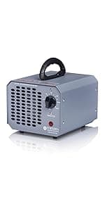 Enerzen Ozone Generator 60,000mg Industrial O3 Air Purifier Deodorizer (60,000mg - Black)