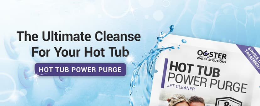 Power Purge Hot Tub Jet Cleaner w/Towel - Deep Hot Tub Cleaner for Jets, Tubes, Plumbing - for Standard & Inflatable Spas - Removes Gunk Buildup for Crystal Clear Water - Made in USA (Kit)
