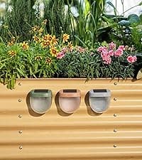 Vego garden Raised Garden Bed Kits, 17" Tall 9 in 1 8ft X 2ft Metal Raised Planter Bed for Vegetables Flowers Ground Planter Box-British Green