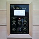 Saunas 904V Far Infrared Sauna, Outdoor Wooden Dry Sauna Low EMF (Hemlock Wood, 4-Person Size)