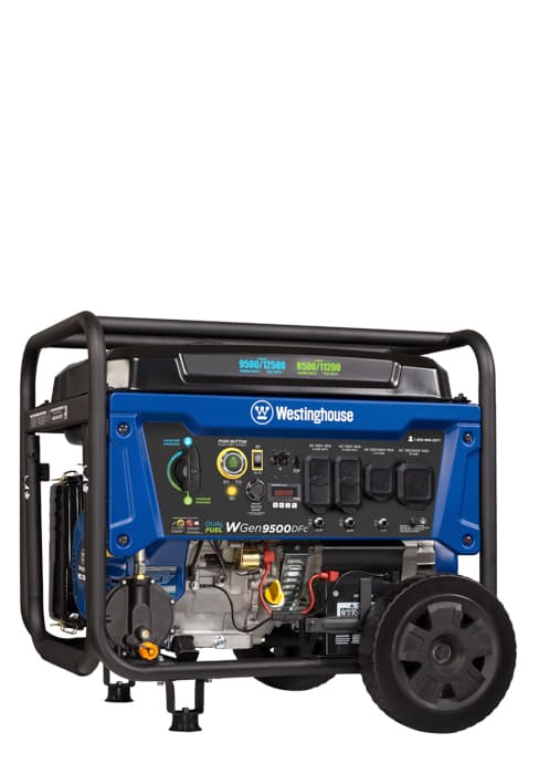 Westinghouse 12500 Peak Watt Home Backup Portable Generator, Remote Electric Start with Auto Choke, Transfer Switch Ready, Gas Powered, CO Sensor