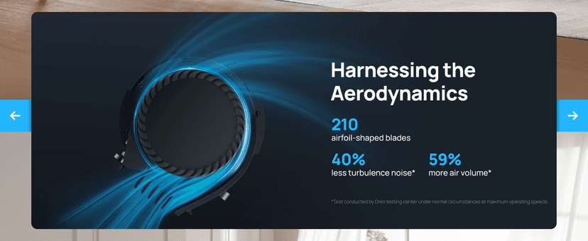 Dreo Tower Fan for Bedroom, 25ft/s Velocity 28dB Quiet Floor Fan, 90° Oscillating Fans for Indoors with 4 Speeds, 4 Modes, 8H Timer, Bladeless Standing Fan, Black, Nomad One (DR-HTF007)