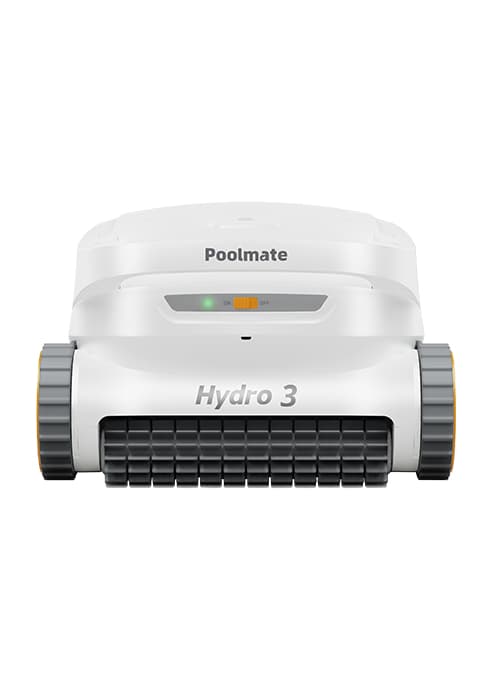 Hydro 4 Pool Robot, Pool Vacuum for Inground and Aboveground Pools, Floor, Wall and Waterline Cleaning and Scrubbing, Smart WiFi and Blutooth App Control, 50' Cord, Large Top Load Fine Filter Basket