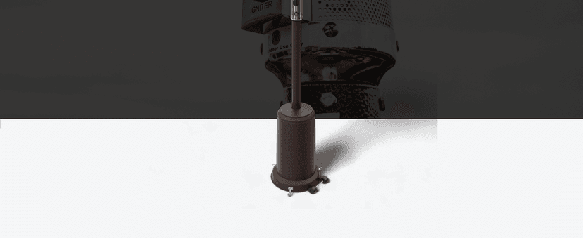 GasOne PH-8000 Outdoor Heaters for Patio – 50,000 BTU Propane Heater Outdoor for Backyard, Terraces, Home Garden – Heavy Duty Gas Powered Outdoor Patio Heater Portable Propane Heater with Wheels