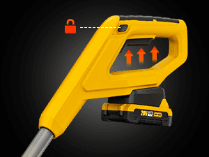 Alloyman 20V Cordless Tiller Cultivator, 360RPM Electric Garden Tiller, with 2 * 2.0Ah Batteries & Charger, 9In Tilling Width and 6.6In Depth Garden Rototiller for Lawn/Gardening/Soil Cultivation