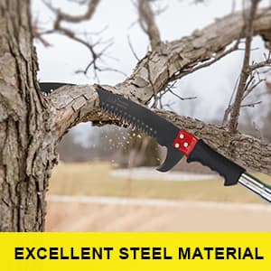 27 Feet Tree Pole Pruner Manual Branches Trimmer Tree Branch Garden Tools Loppers Hand Pole Saws Extendable Height