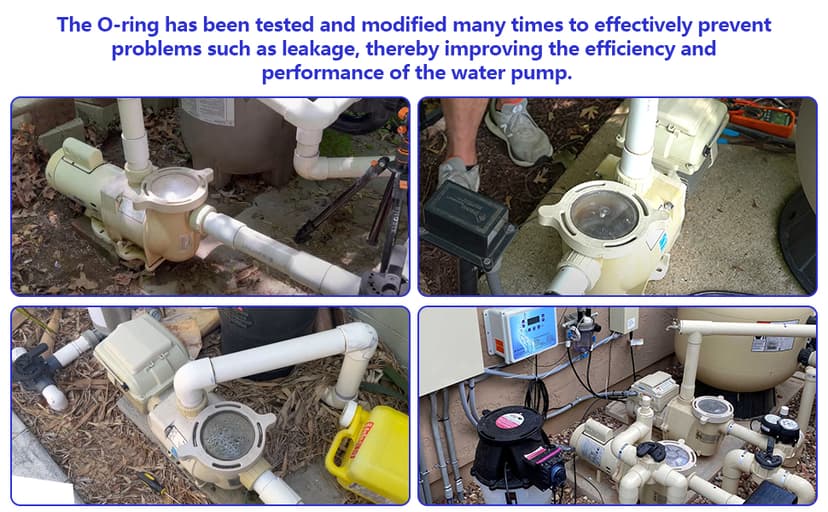 O-Ring Rebuild Repair Kit Compatible with Pentair SuperFlo, SuperMax Pool Pumps Parts, Includes US Seal PS-200 Shaft Seal, Water Slinger and O-Ring Lube, 2 Pump Union O-Rings, 2 Drain Plug O-Rings
