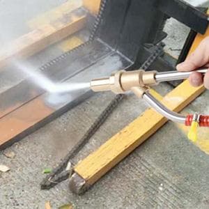 Rdutuok Pressure Washer Sandblasting Kit,Sand blaster for pressure washer with Replacement Nozzle Tips,Protect Glasses,1/4 Inch Quick Disconnect 5000 PSI for Abrasive Cleaning