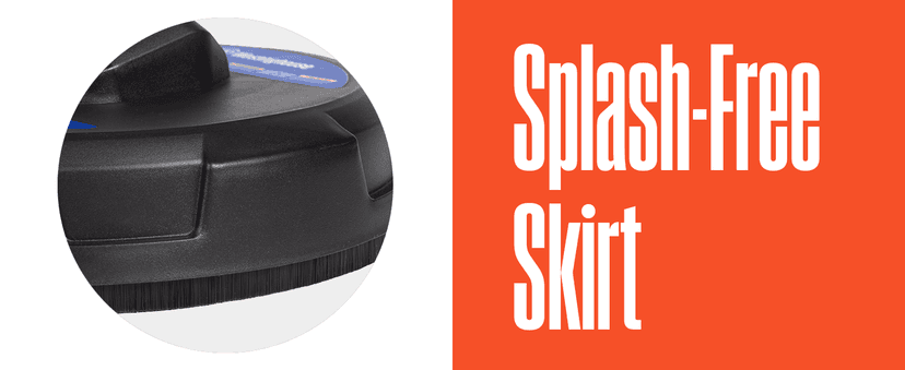 Westinghouse PWSC12 12" Pressure Washer Surface Cleaner Attachment - 2500 Max PSI, 1/4” Connector