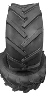 2 NEW HORSESHOE 24x12.00-12 6Ply Super Lug Herring Bone for Ditch Witch Trencher AG Farm Tractor Ridding Lawn Mower Tires Tubeless 24120012 T148 24x12-12