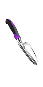Garden Tool Shovel for Digging Gardening Trowel for Lawn Planting Stainless Steel Spade Wooden Handle Anti Slippery