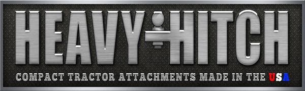 Heavy Hitch Multi-Purpose Disc Cultivator Garden Bedder 3-Point Attachment with S-Tines and Row Maker Insert Powdercoated in Orange | USA Made for Compact/Sub-Compact Tractors