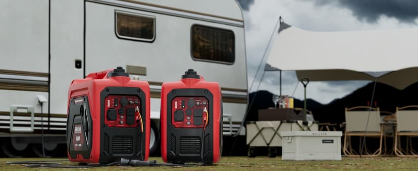 ERAYAK 4500W Portable Inverter Generator for Home Use, Super Quiet Small Generator for Camping Outdoor Emergency Power Backup, Gas Powered Engine, EPA Compliant