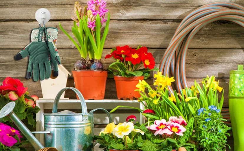 Leather-Gardening-Gloves for Women -Thorn-Proof Work-Gloves for Weeding, Digging, Planting,Pruning Yard garden Gloves