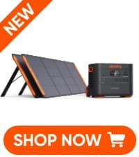 Jackery 1000 Plus Solar Generator, 1264Wh Portable Power Station with 2xSolarSaga 100W Solar Panels, 2000W Output Expandable Home Backup Power for Off-grid Living, Outdoor Camping and Exploration