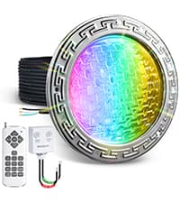 SURAIELEC 12V AC Pool Lights for Inground Pool, 10 inch Underwater Pool Light Replacement, 35W LED, 3000LM, 6000K Cool White, Swimming Pool Light for Pentair Wet Niches, 50FT Cord