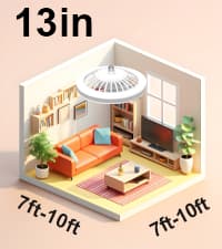 72 Inch Large Industrial Ceiling Fan with Light and Remote-8 Aluminium Blades Ceiling Fan with Energy Efficient DC Motor,Reversible Airflow-Ideal for Living Room,Patio,Garage,and Commercial Spaces