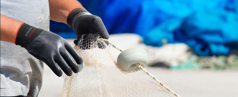 KAYGO Waterproof Work Gloves for Men and Women, Rubber Coated Non-slip Working Gloves for Garden, Outdoor Construction,KG150,Black,L