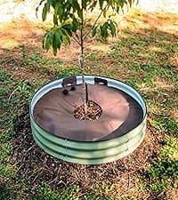 Vego garden Raised Garden Bed Kits, 17" Tall 9 in 1 8ft X 2ft Metal Raised Planter Bed for Vegetables Flowers Ground Planter Box-British Green