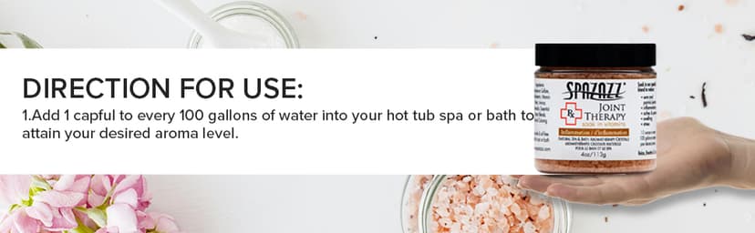 Spazazz RX Therapy Hot Tub Spa and Bath Aromatherapy Salt Crystals 4oz 8 Pack Sample Bundle Includes Muscle - Joint - Detox - Stress - Respiratory - Sport -Sleep - Energy. Great for Muscles & Joints