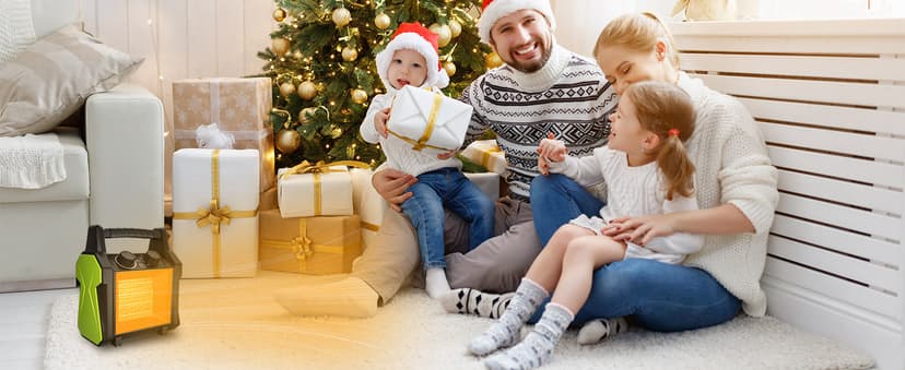 Gardtech Outdoor Heater for Patio, Electric Space heater with Overheat Protection, 1500W Fast Heat PTC Ceramic Portable Garage Heater for Workshop, Greenhouse