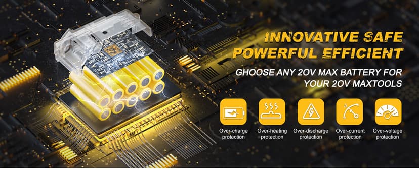 Cordless Mini chainsaw compatible with Dewalt Battery 20V MAX,Brushless Chainsaw With Automatic Chain Tensioning Device & Auto Oiler,Portable Power Chainsaw for Logging|Tree Trimming(Battery Included)